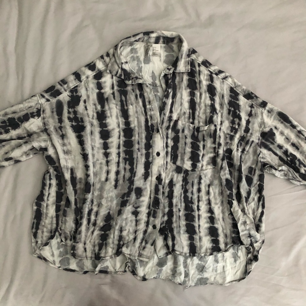 H&M flowy tie dye top